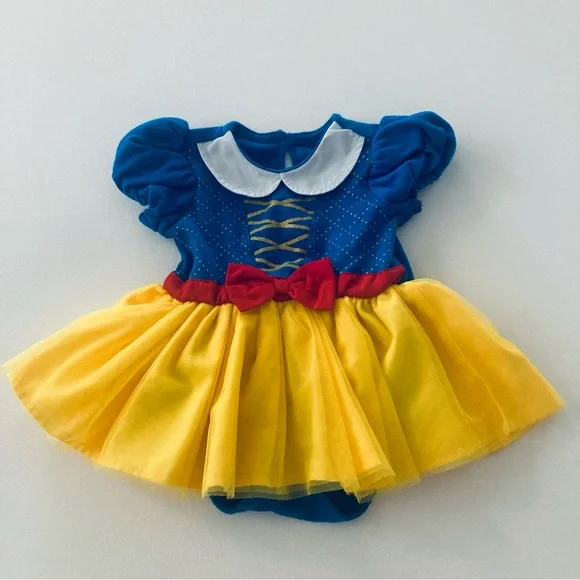 Disney Princess 12-18 Months Baby Girl Snow White Costume Tulle Dress - Picture 1 of 6